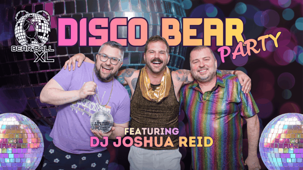 Bear Ball XL Disco Bear Party header